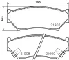 T3081 BEHR/HELLA/PAGID Комплект тормозных колодок, дисковый тормоз