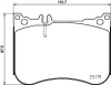 T3146 BEHR/HELLA/PAGID Комплект тормозных колодок, дисковый тормоз