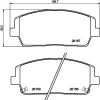 T4187 BEHR/HELLA/PAGID Комплект тормозных колодок, дисковый тормоз