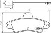 T9026 BEHR/HELLA/PAGID Комплект тормозных колодок, дисковый тормоз