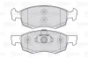 301017 VALEO Комплект тормозных колодок, дисковый тормоз