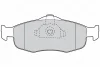 301034 VALEO Комплект тормозных колодок, дисковый тормоз