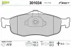 Превью - 301034 VALEO Комплект тормозных колодок, дисковый тормоз (фото 2)