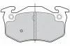 301158 VALEO Комплект тормозных колодок, дисковый тормоз