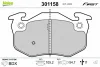 Превью - 301158 VALEO Комплект тормозных колодок, дисковый тормоз (фото 2)