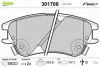 Превью - 301708 VALEO Комплект тормозных колодок, дисковый тормоз (фото 2)