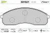 Превью - 301821 VALEO Комплект тормозных колодок, дисковый тормоз (фото 2)