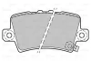 301849 VALEO Комплект тормозных колодок, дисковый тормоз