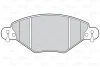 302022 VALEO Комплект тормозных колодок, дисковый тормоз