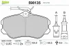 Превью - 598135 VALEO Комплект тормозных колодок, дисковый тормоз (фото 2)