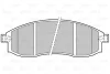 598523 VALEO Комплект тормозных колодок, дисковый тормоз