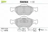 Превью - 598564 VALEO Комплект тормозных колодок, дисковый тормоз (фото 2)