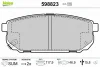 Превью - 598823 VALEO Комплект тормозных колодок, дисковый тормоз (фото 2)