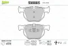 Превью - 598885 VALEO Комплект тормозных колодок, дисковый тормоз (фото 2)