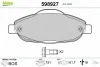 Превью - 598927 VALEO Комплект тормозных колодок, дисковый тормоз (фото 2)
