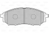 601337 VALEO Комплект тормозных колодок, дисковый тормоз