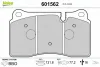 Превью - 601562 VALEO Комплект тормозных колодок, дисковый тормоз (фото 2)