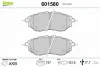 Превью - 601580 VALEO Комплект тормозных колодок, дисковый тормоз (фото 2)