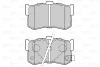 670034 VALEO Комплект тормозных колодок, дисковый тормоз