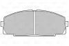 670947 VALEO Комплект тормозных колодок, дисковый тормоз