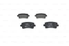 Превью - 0 986 424 124 BOSCH Комплект тормозных колодок, дисковый тормоз (фото 3)