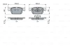 Превью - 0 986 424 333 BOSCH Комплект тормозных колодок, дисковый тормоз (фото 4)