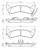 0 986 494 348 BOSCH Комплект тормозных колодок, дисковый тормоз