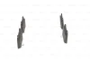 Превью - 0 986 494 393 BOSCH Комплект тормозных колодок, дисковый тормоз (фото 2)