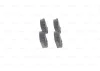 Превью - 0 986 494 926 BOSCH Комплект тормозных колодок, дисковый тормоз (фото 3)