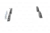 Превью - 0 986 494 934 BOSCH Комплект тормозных колодок, дисковый тормоз (фото 7)