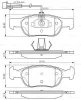 0 986 495 002 BOSCH Комплект тормозных колодок, дисковый тормоз