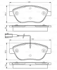 0 986 495 086 BOSCH Комплект тормозных колодок, дисковый тормоз