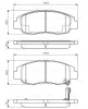 0 986 495 153 BOSCH Комплект тормозных колодок, дисковый тормоз