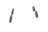 Превью - 0 986 495 216 BOSCH Комплект тормозных колодок, дисковый тормоз (фото 2)
