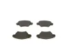 Превью - 0 986 495 250 BOSCH Комплект тормозных колодок, дисковый тормоз (фото 4)