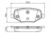 0 986 495 385 BOSCH Комплект тормозных колодок, дисковый тормоз