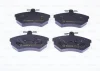 Превью - 0 986 BB0 081 BOSCH Комплект тормозных колодок, дисковый тормоз (фото 2)