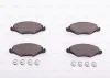 Превью - 0 986 BB0 706 BOSCH Комплект тормозных колодок, дисковый тормоз (фото 4)