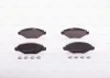 Превью - 0 986 BB0 706 BOSCH Комплект тормозных колодок, дисковый тормоз (фото 5)
