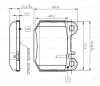 0 986 TB2 053 BOSCH Комплект тормозных колодок, дисковый тормоз