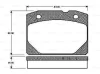 0 986 TB2 063 BOSCH Комплект тормозных колодок, дисковый тормоз