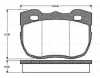 0 986 TB2 149 BOSCH Комплект тормозных колодок, дисковый тормоз