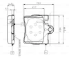 0 986 TB2 378 BOSCH Комплект тормозных колодок, дисковый тормоз