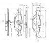 0 986 TB2 532 BOSCH Комплект тормозных колодок, дисковый тормоз