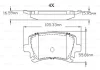 F 03B 150 364 BOSCH Комплект тормозных колодок, дисковый тормоз