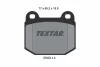 2032303 TEXTAR Комплект тормозных колодок, дисковый тормоз