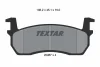2095701 TEXTAR Комплект тормозных колодок, дисковый тормоз