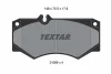 2105601 TEXTAR Комплект тормозных колодок, дисковый тормоз