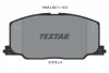 2137201 TEXTAR Комплект тормозных колодок, дисковый тормоз
