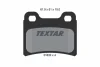 2183201 TEXTAR Комплект тормозных колодок, дисковый тормоз